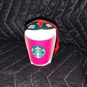 Starbucks 2021 Hot Pink Hot Cup Ornament